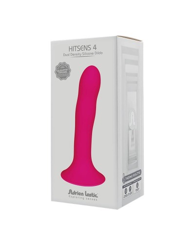 Adrien Lastic - Dildo Hitsens 4 Doble Densidad Rosa