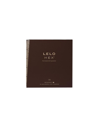 Lelo Hex - Preservativos Respect XL 36 Unidades