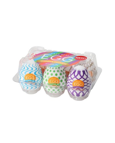 Tenga - Media docena de 6 Huevos Egg Wonder Package