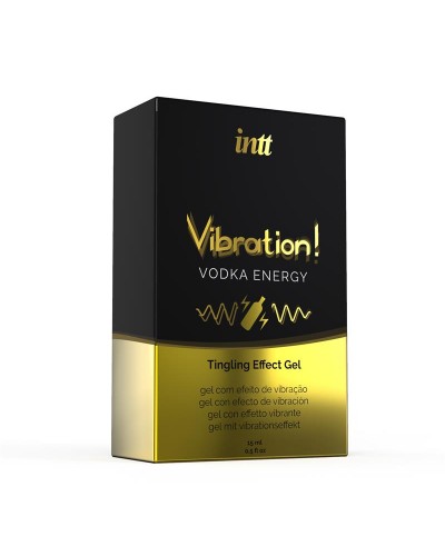 Intt - Vibrador Liquido Efecto Calor Vodka 15 ml