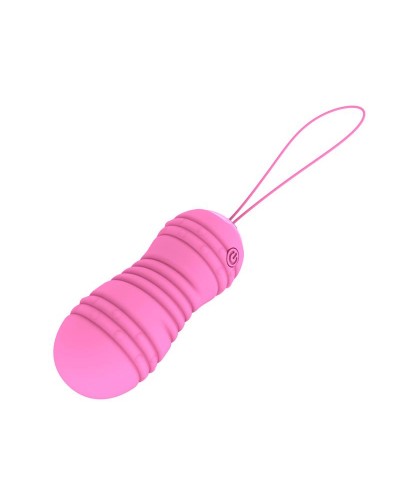 Latetobed Hiibo - Huevo Vibrador con Rotación Rosa