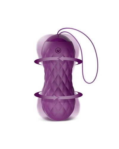 Latetobed Nima - Huevo Vibrador con Movimiento Púrpura