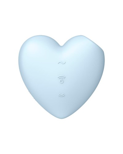 Satisfyer Cutie Heart - Succionador de Clítoris y Vibración Azul