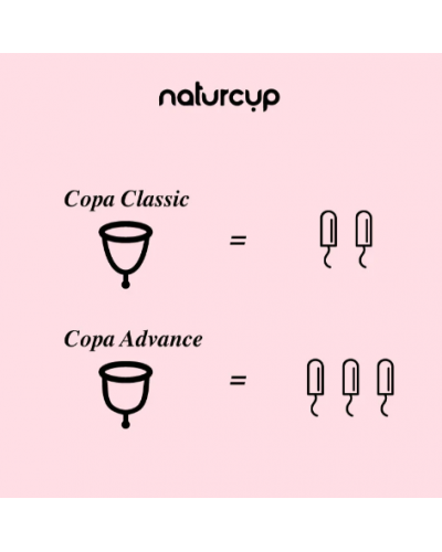 Naturcup - Copa menstrual Advance Talla 2