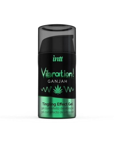 Intt - Vibrador Liquido Efecto Calor Cannabis 15ml
