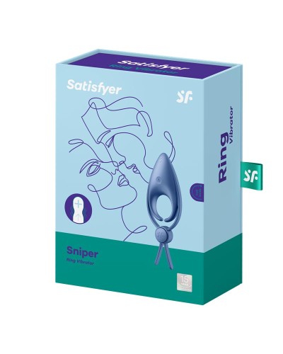 Satisfyer Snipe - Anillo para el Pene y testículos Azul