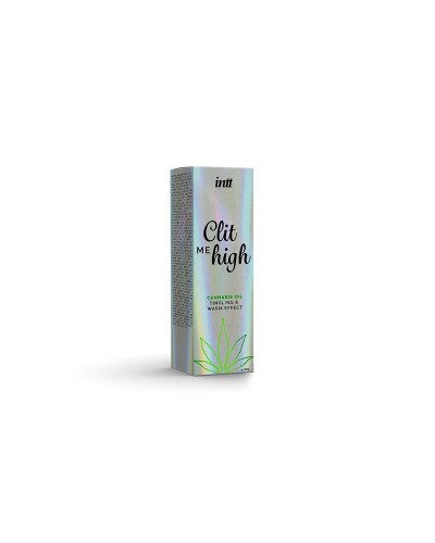 Intt - Estimulador de Clítoris Clit Me High con Aceite de Cannabis