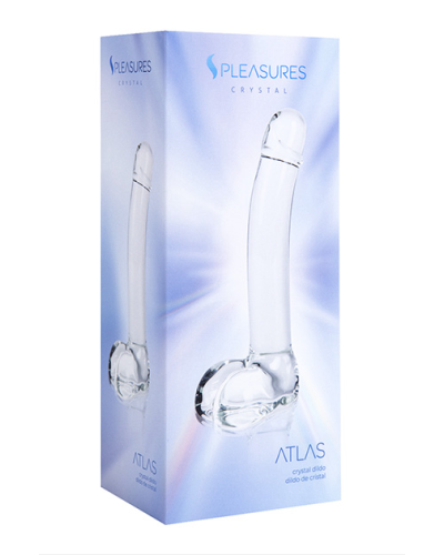 S Pleasures - Atlas Dildo de vidrio