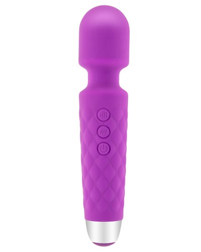 S Pleasures - The wand es un masajeador en forma de micro en color lila.