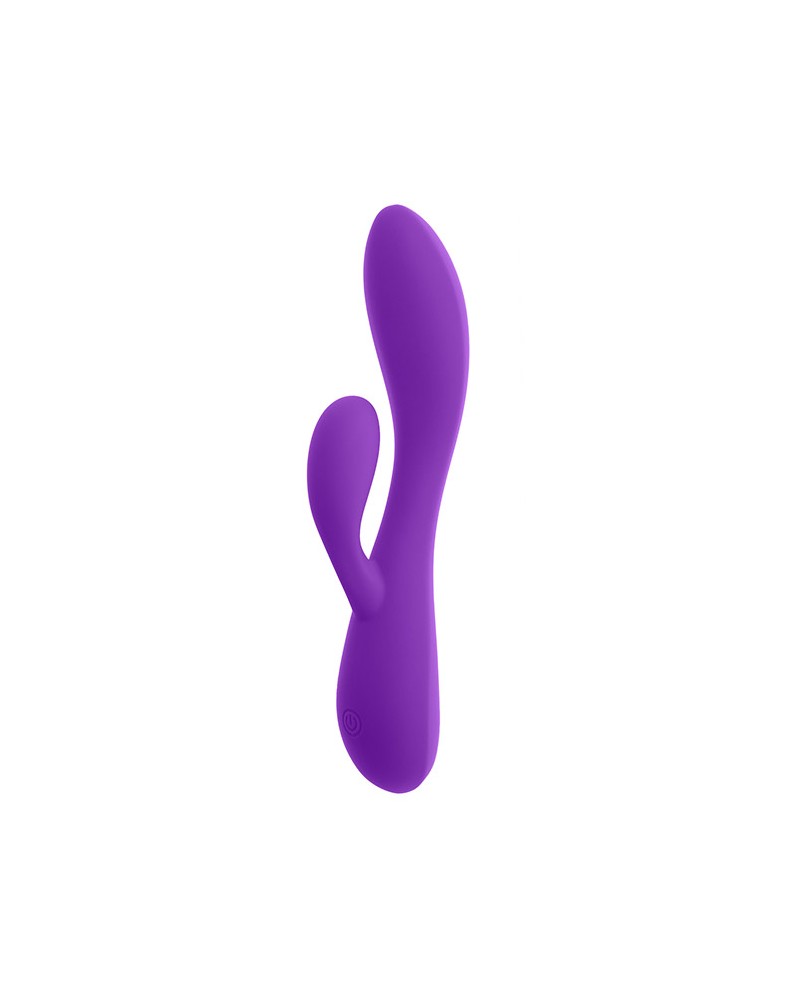 S Pleasures - Euphoria Vibrador con Estimulador Púrpura