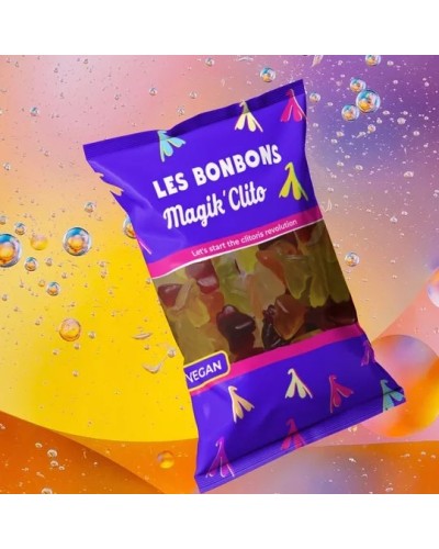 Les bonbons Magik'Clito Gominolas Veganas Clítoris de Gang du Clito
