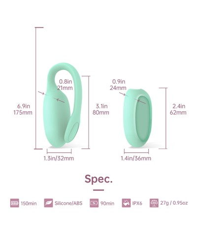 Fitcute Kegel Rejuve - Entrenador de suelo pélvico