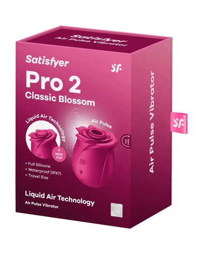 Satisfyer Pro 2 Classic Blossom - Succionador aire pulsado