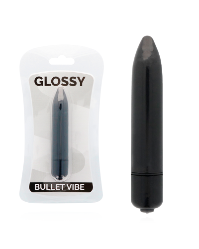 Glossy - Bala Vibradora Negro