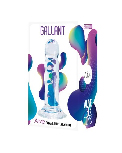 Alive Gallant - Dildo realista de Jelly 14 cm