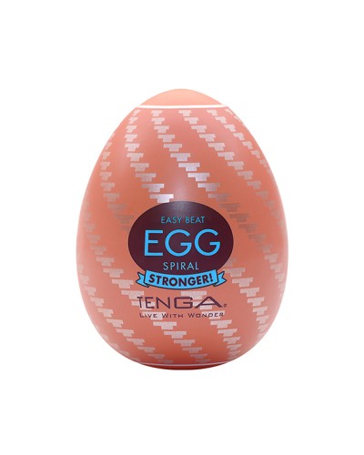 Tenga Egg Spiral   es un huevo masturbador manual diseñado para la estimulación del pene.