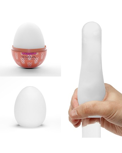 Tenga Egg Cone es un huevito masturbador manual diseñado para la estimulación del pene.