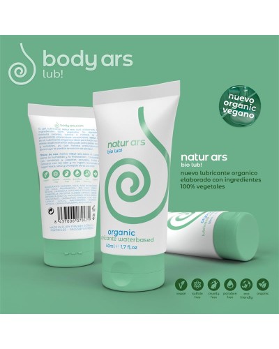 Body Ars orgánico es un lubricante íntimo, perfecto para mujeres que tienen la flora vaginal sensible a productos sintetizados.