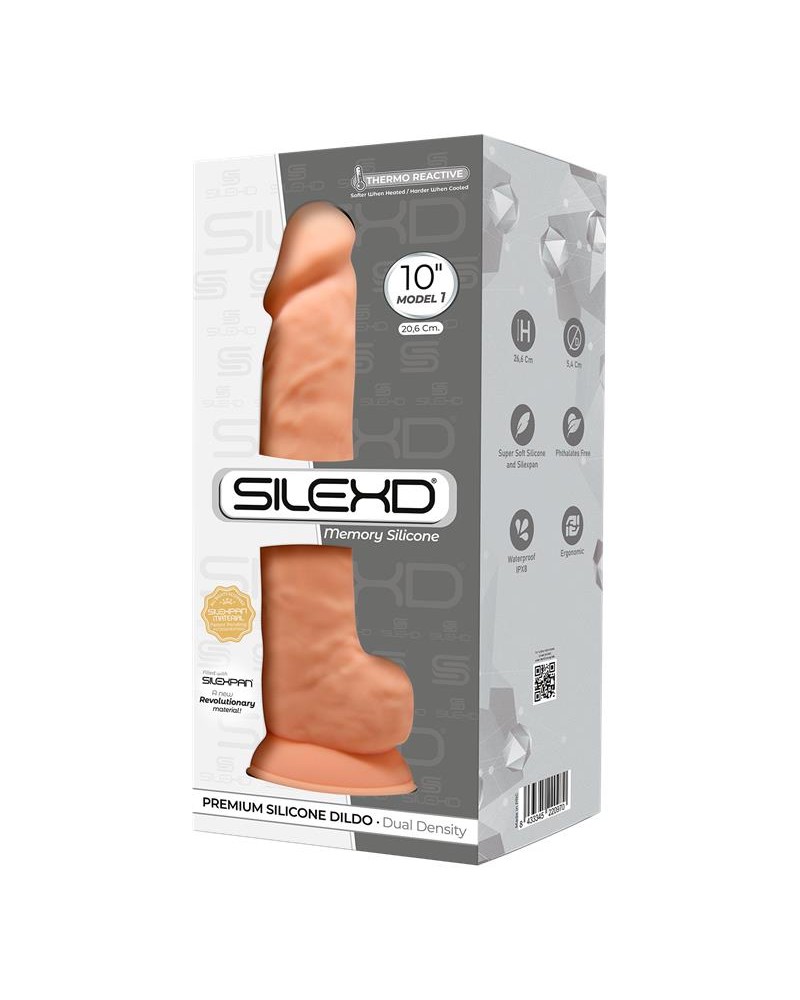 SilexD - Dildo realista Dual Density Mod.1 - 26,6 cm