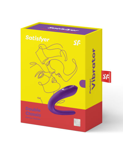 Satisfyer Double Classic - Vibrador de parejas