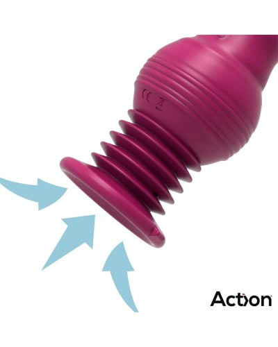 Action Rocket - Vibrador con movimiento Thrusting