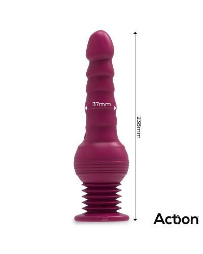 Action Rocket - Vibrador con movimiento Thrusting