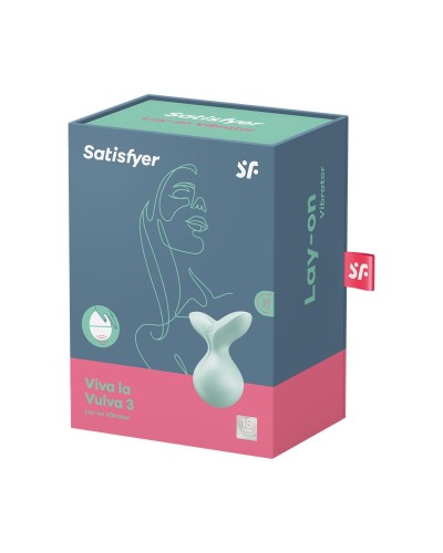 Satisfyer Viva la Vulva 3 - Estimulador mint