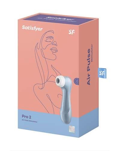 Satisfyer Pro 2 - Estimulador de aire blue