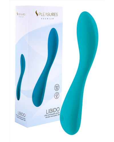 Vibrador Libido Turquoise de S Pleasures Premium Line