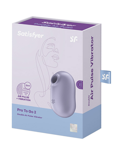 Satisfyer Pro To Go 2 violet - Succionador de clítoris