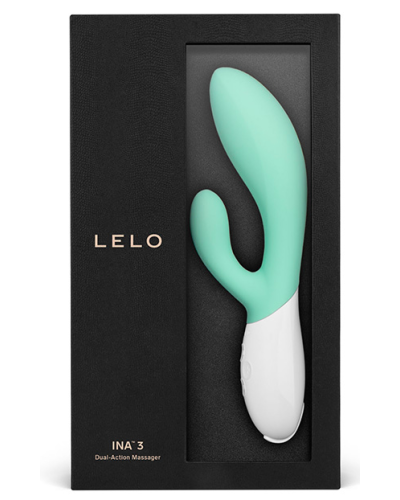 Vibrador con estimulador LELO Ina 3 Seaweed