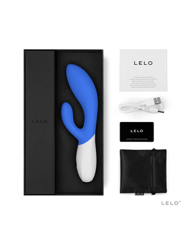 LELO Ina Wave 2 California Sky - Vibrador con estimulador