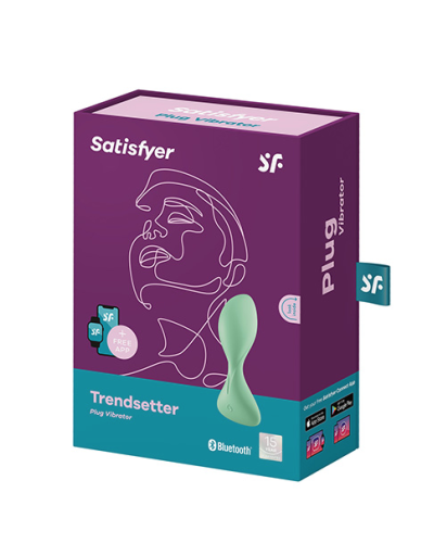 Satisfyer Trendsetter light green - Estimulador anal App