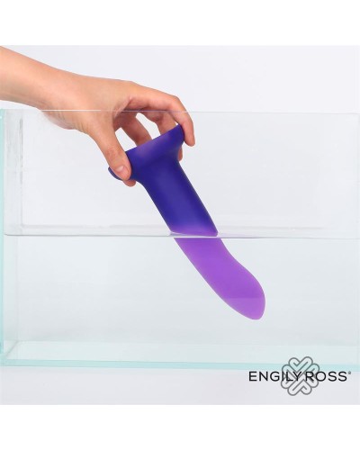 Engily Ross - Dildo con bala vibradora 17 cm