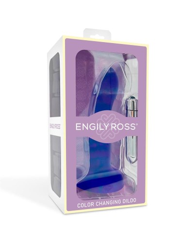 Engily Ross - Dildo con bala vibradora 17 cm