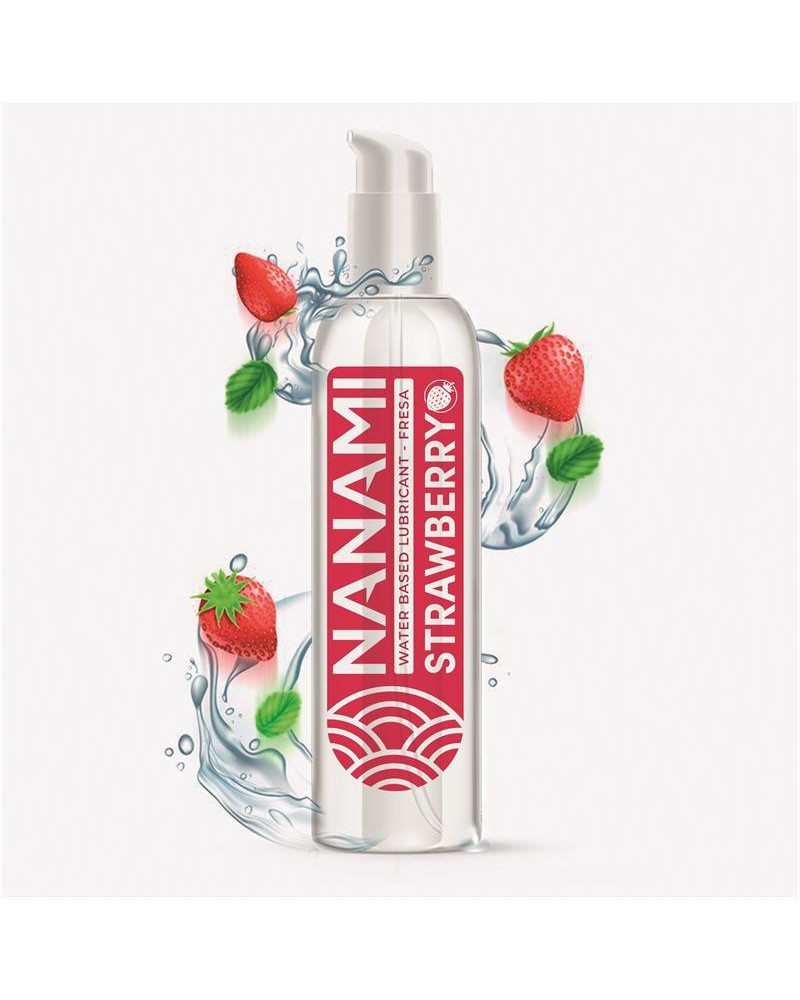 Nanami - Lubricante a base de agua Fresa