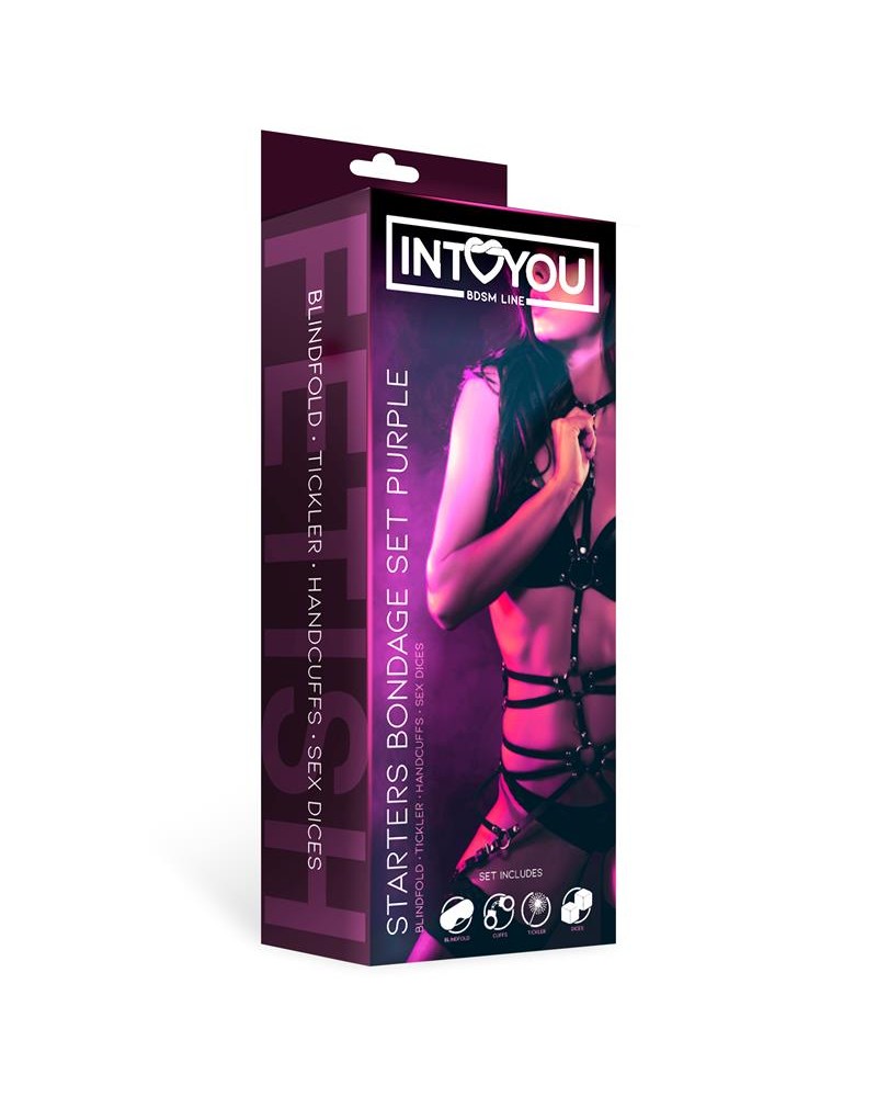 Intoyou - Set de bondage principiantes Púrpura