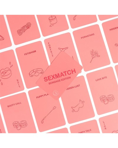 Secret Play - Juego de Cartas Sexmatch Bondage Edition