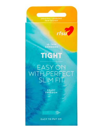 Rfsu Tight - Caja de 10 condones Extrafinos