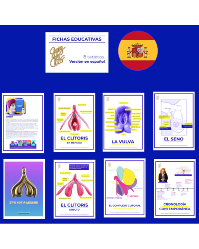 Fichas educativas - Anatomía del clítoris, vulva y mamas de Gang du clito