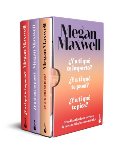 Estuche ¿A ti qué te pica? ¿A ti qué te pasa? ¿A ti qué te importa? - Megan Maxwell