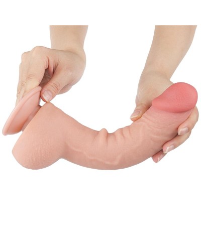 Lovetoy - Dildo Dual Density Piel Deslizante