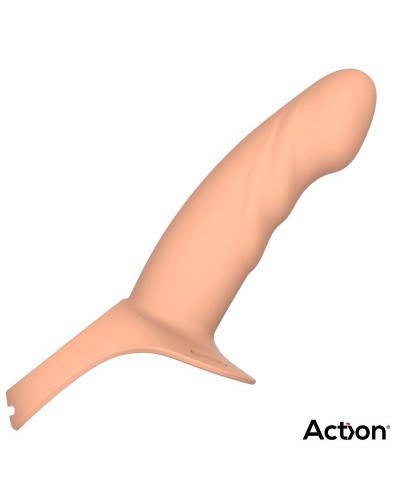 Action - Arnés con dildo hueco L