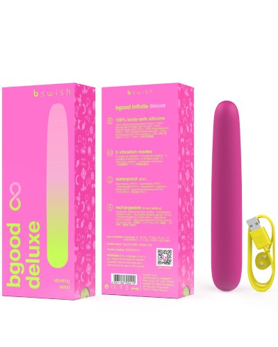 Bswish Bgood Deluxe - Vibrador Clásico Recargable Rosa