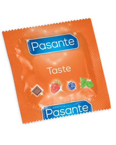 Pasante Taste - Condones de Sabores 3 Unidades