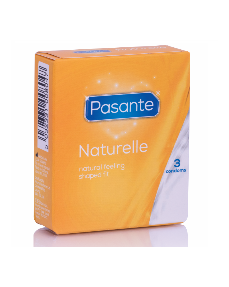 Pasante Naturelle - Condones 3 Unidades