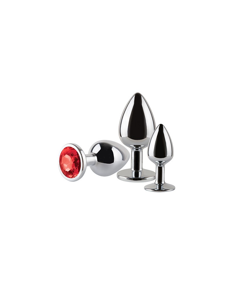 S Pleasures Max - Pack de 3 plugs de metal