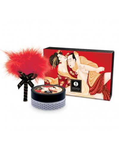 Shunga Kissable Massage Powder de Fresa