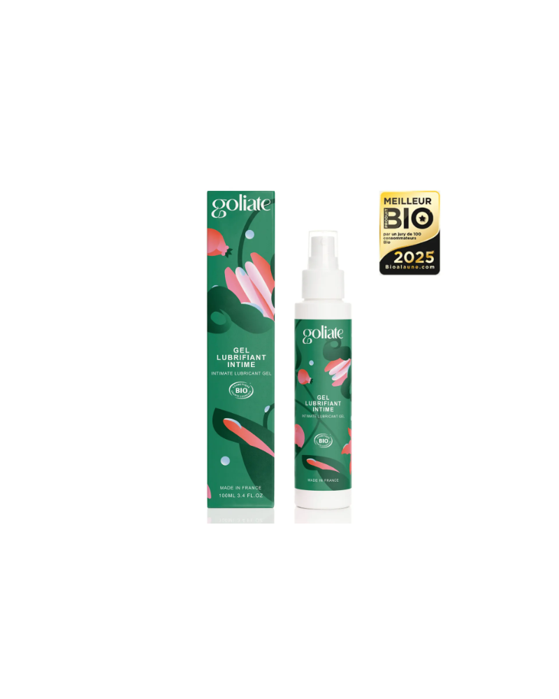 GOLIATE - Gel lubricante íntimo natural y ecológico de larga duración