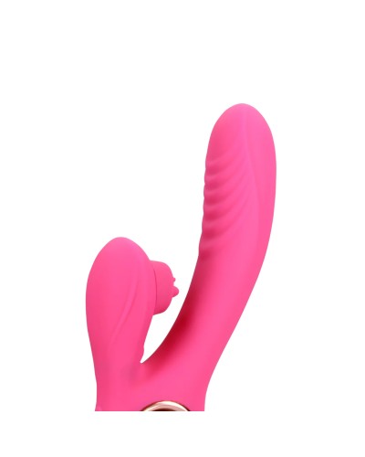 Loveline - Vibrador con estimulador de lengua y calor